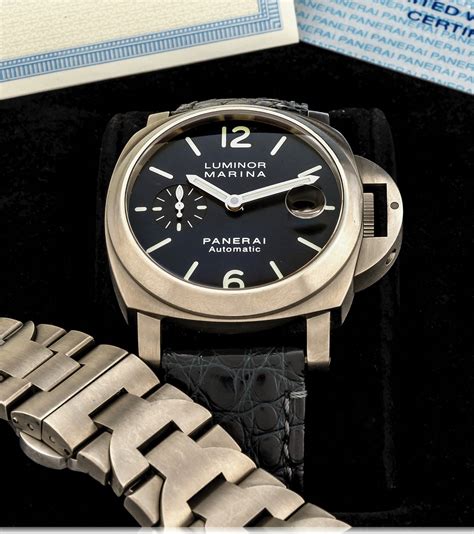 yad2 panerai|Panerai Luminor Marina Automatic 40mm Titanium Blue.